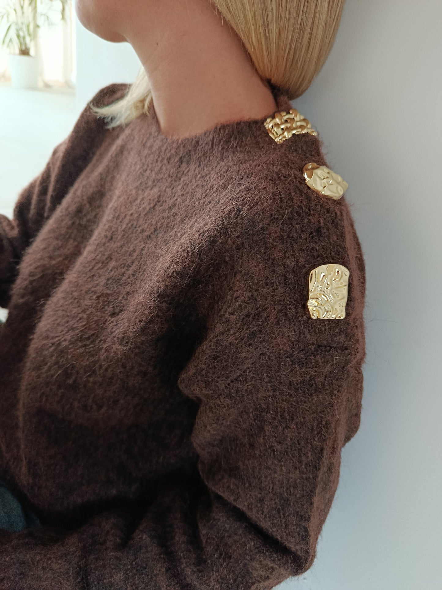 Pull Loïs chocolat