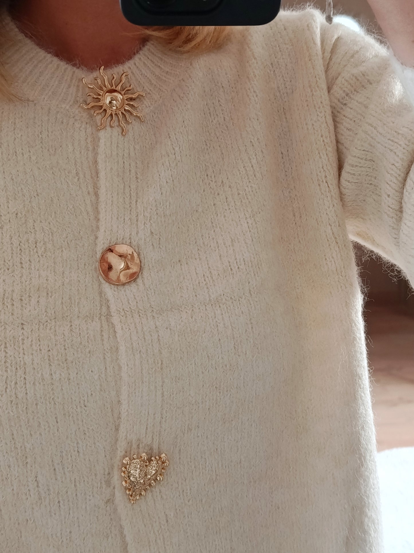 Gilet Cécilia beige