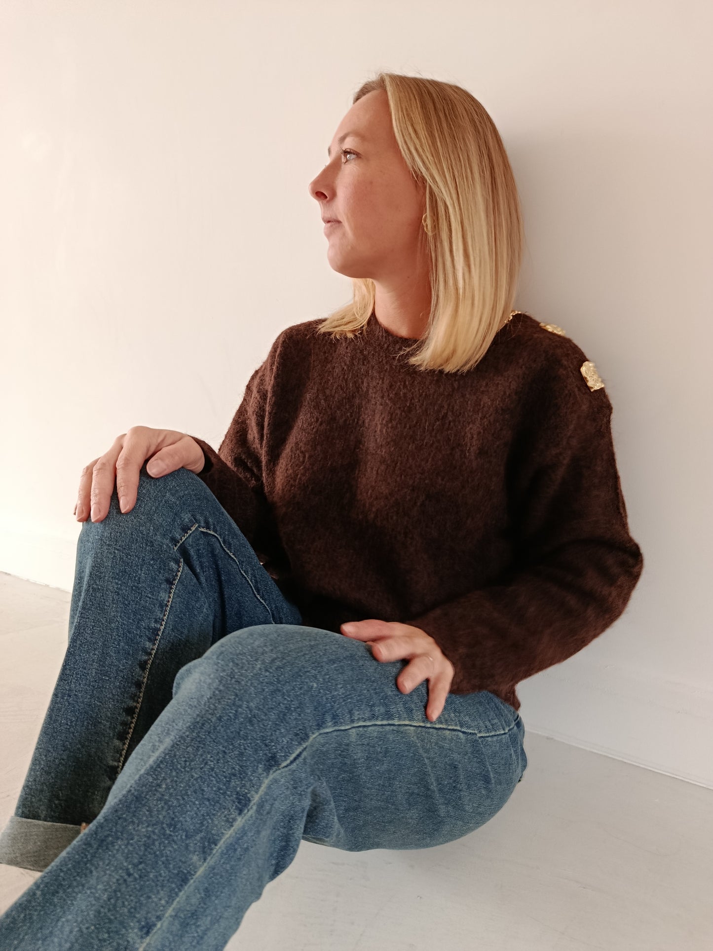 Pull Loïs chocolat