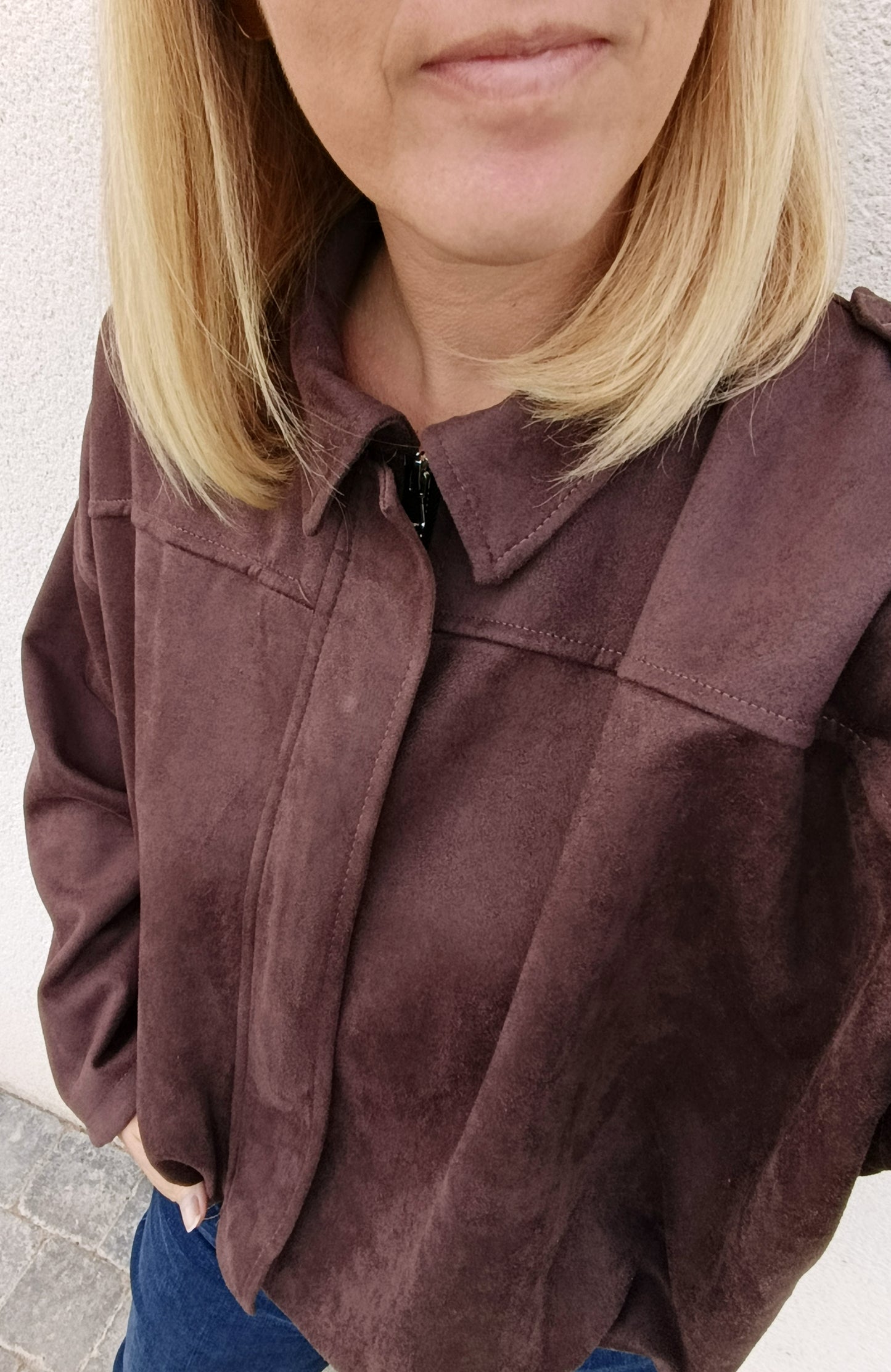 Veste Tim chocolat