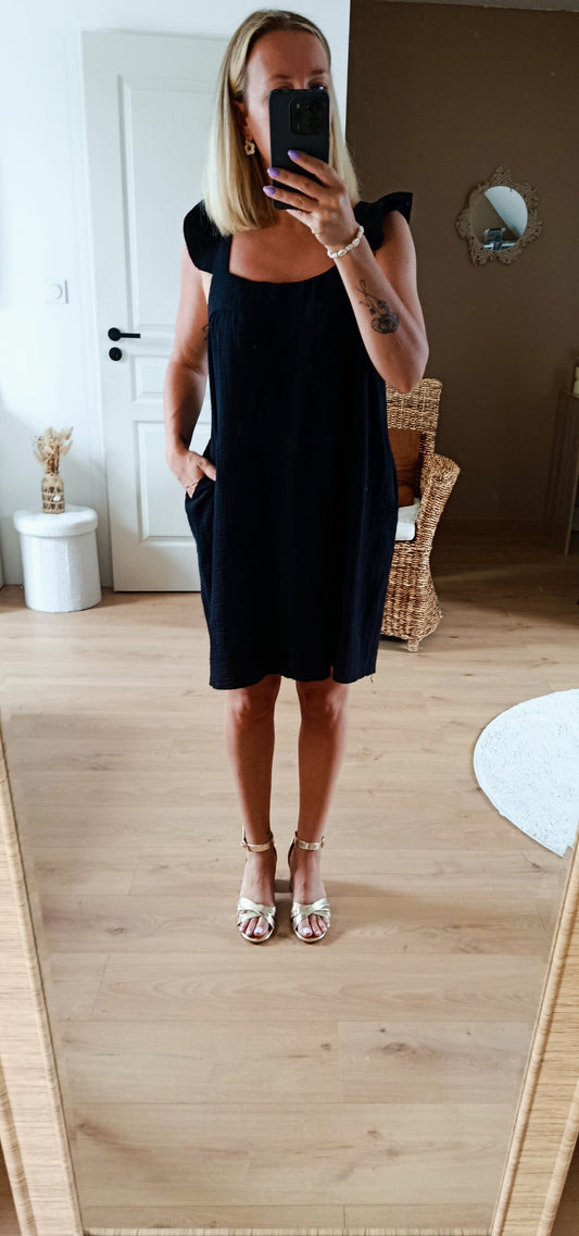 Robe Inès noir