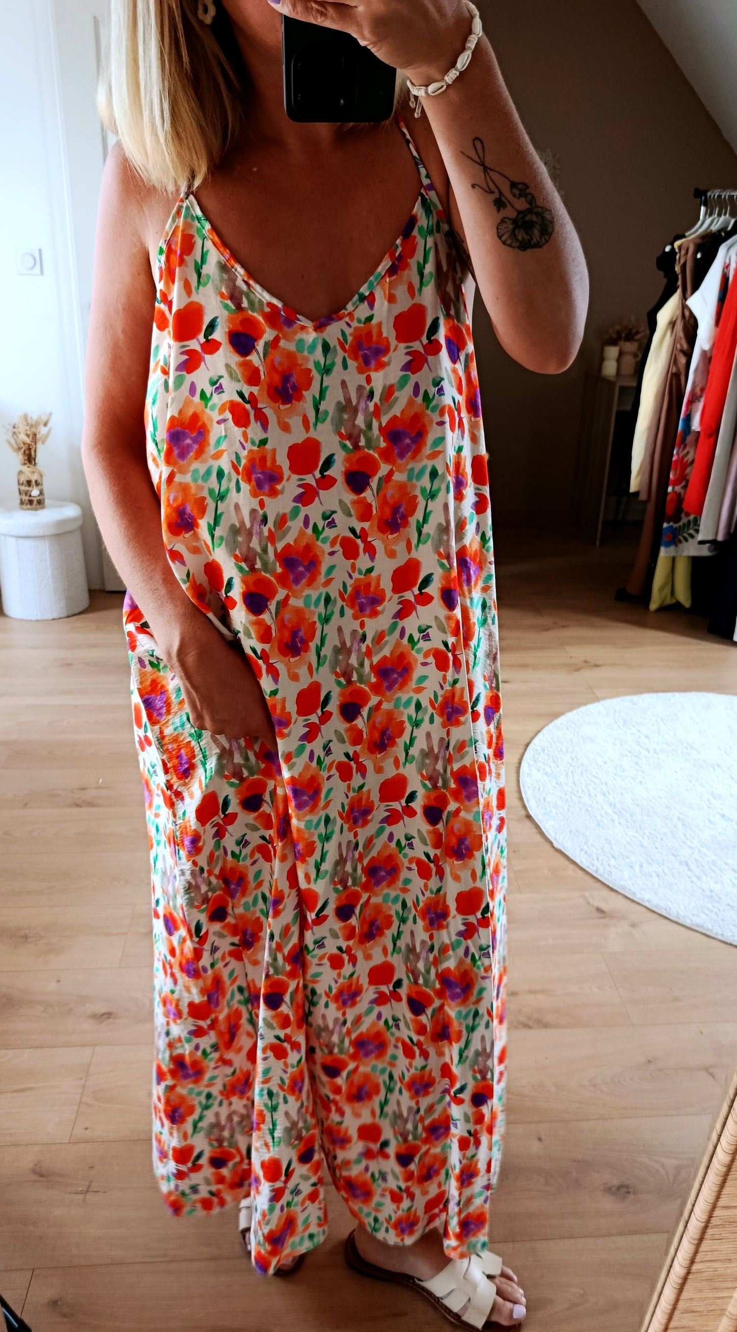 Robe Solène fleurie