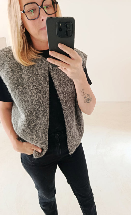 Gilet Malory grise