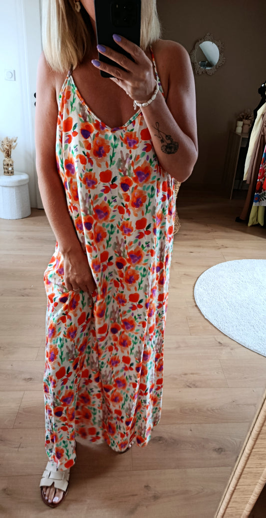 Robe Solène fleurie