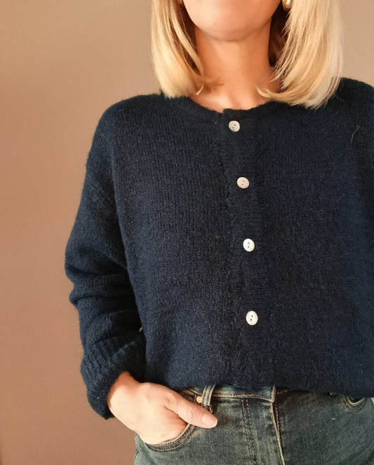 Gilet Mathilde marine