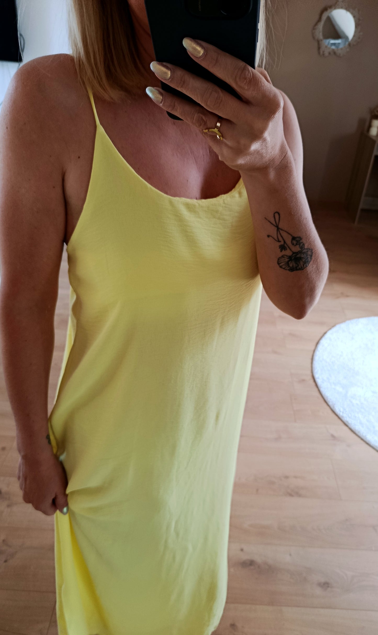 Robe Solène jaune