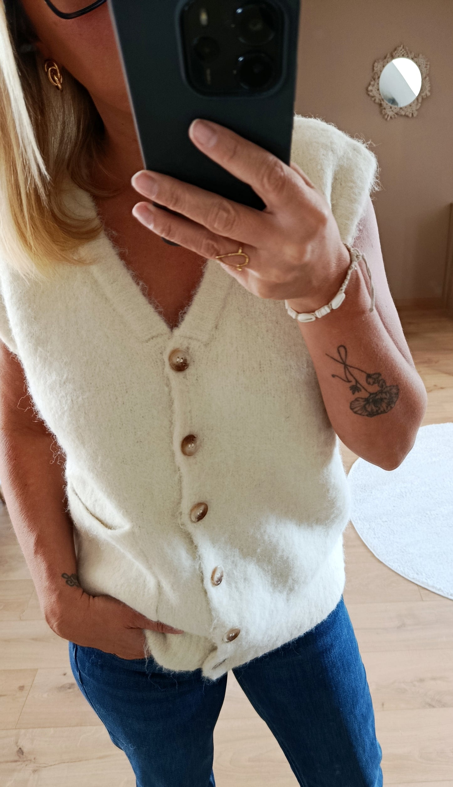 Gilet sans manche Alma