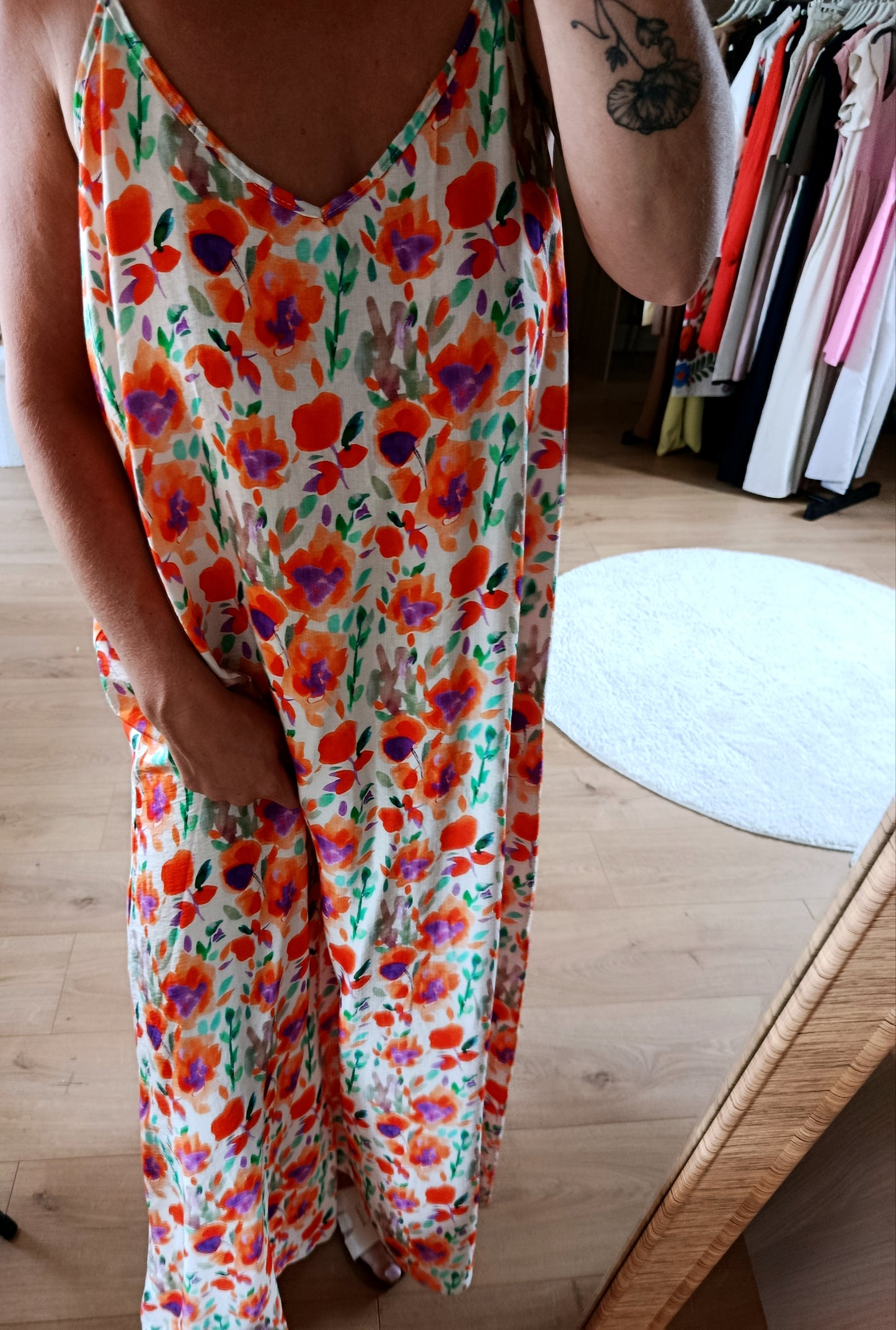 Robe Solène fleurie