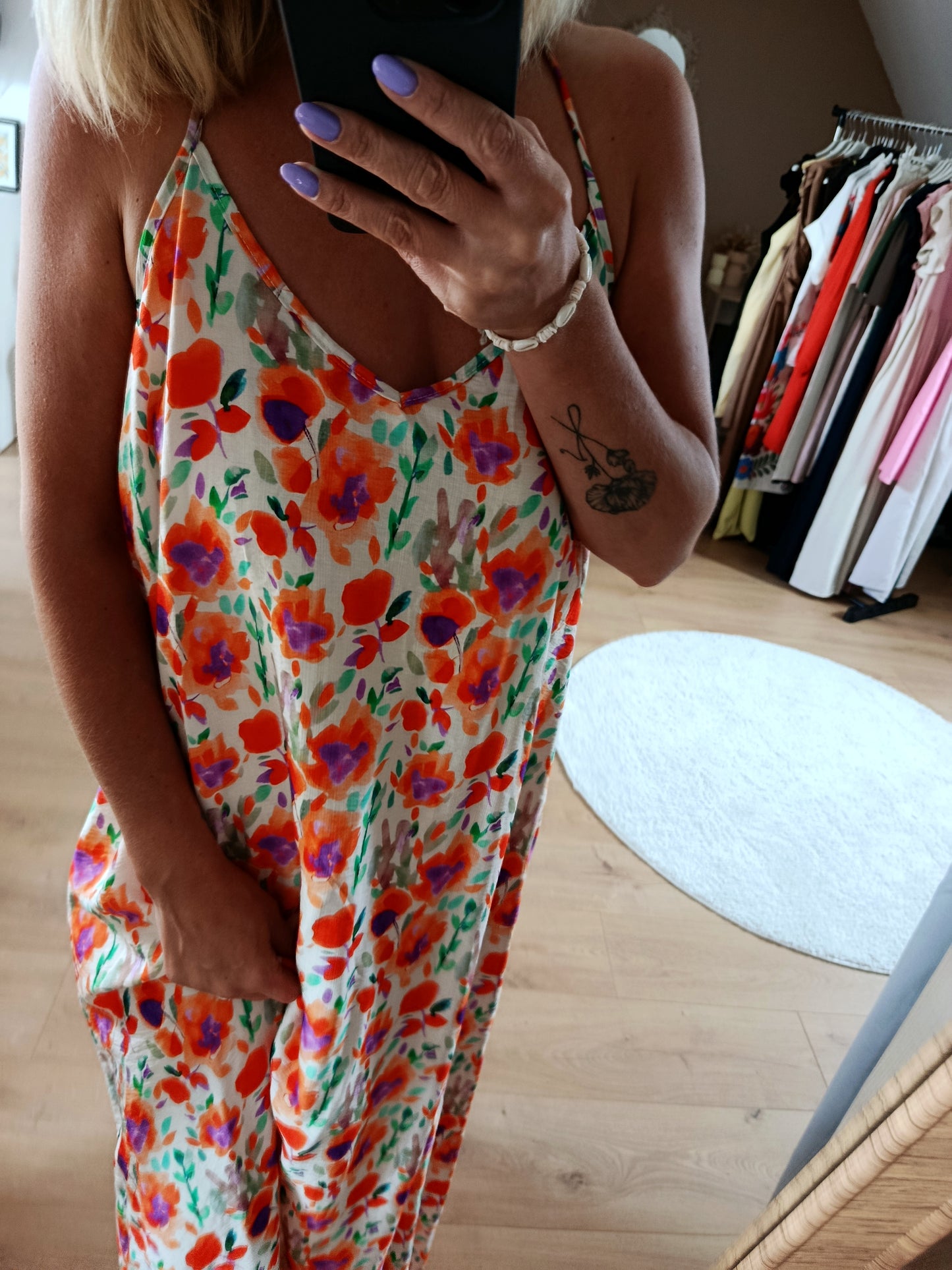 Robe Solène fleurie