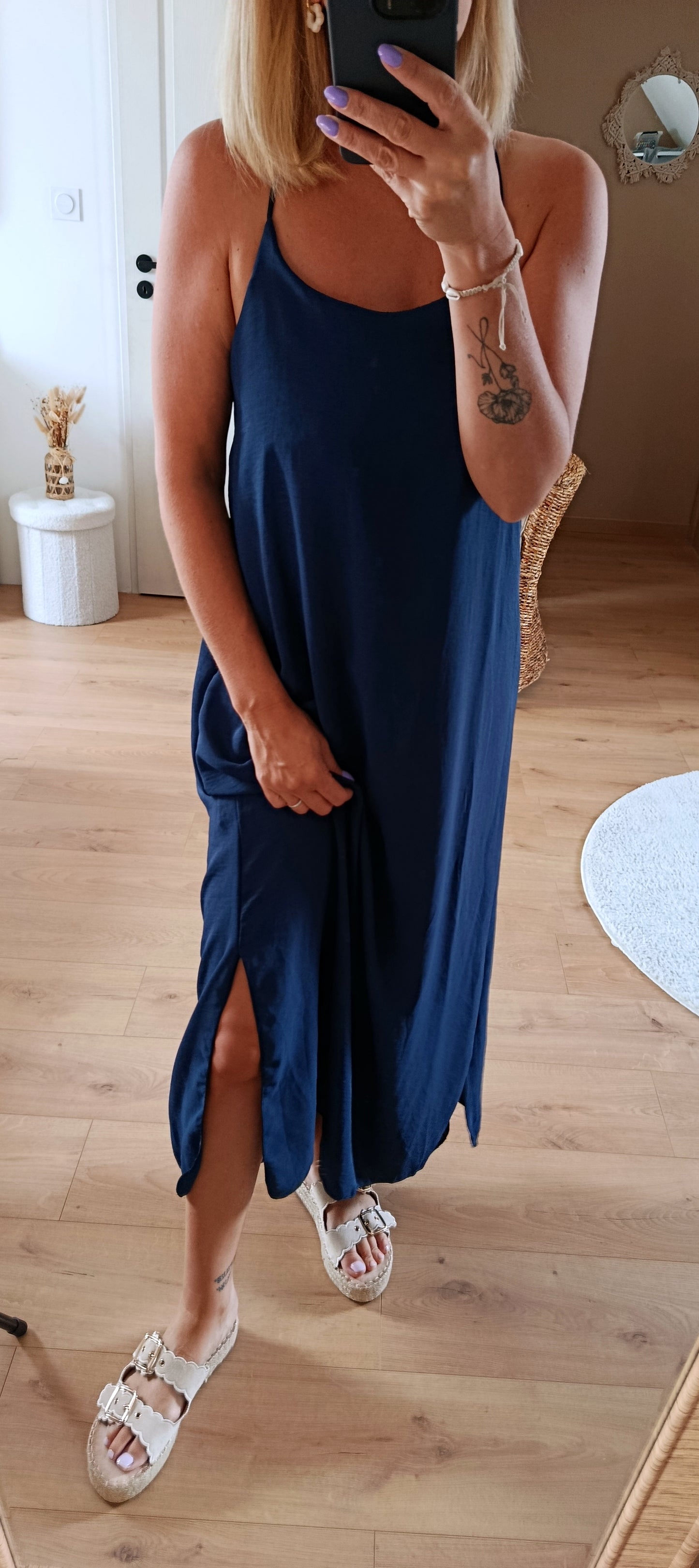 Robe Solène marine