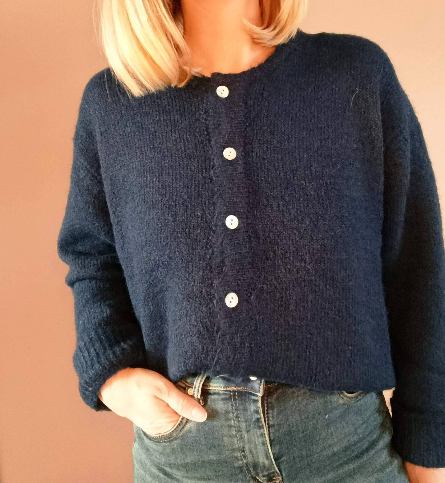 Gilet Mathilde marine