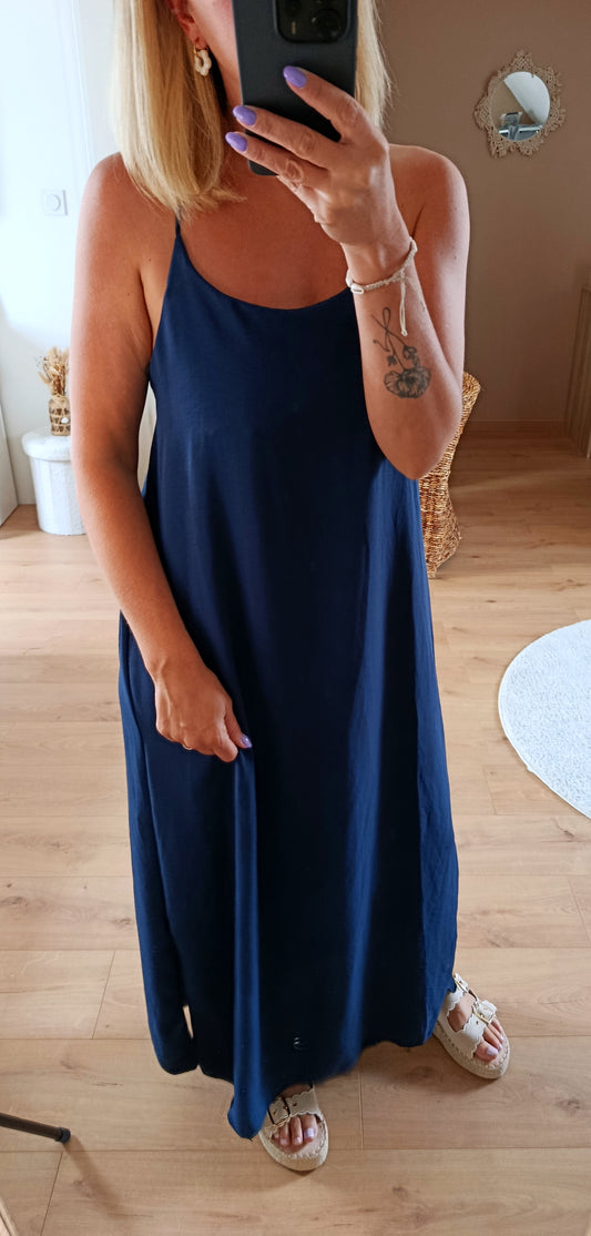 Robe Solène marine