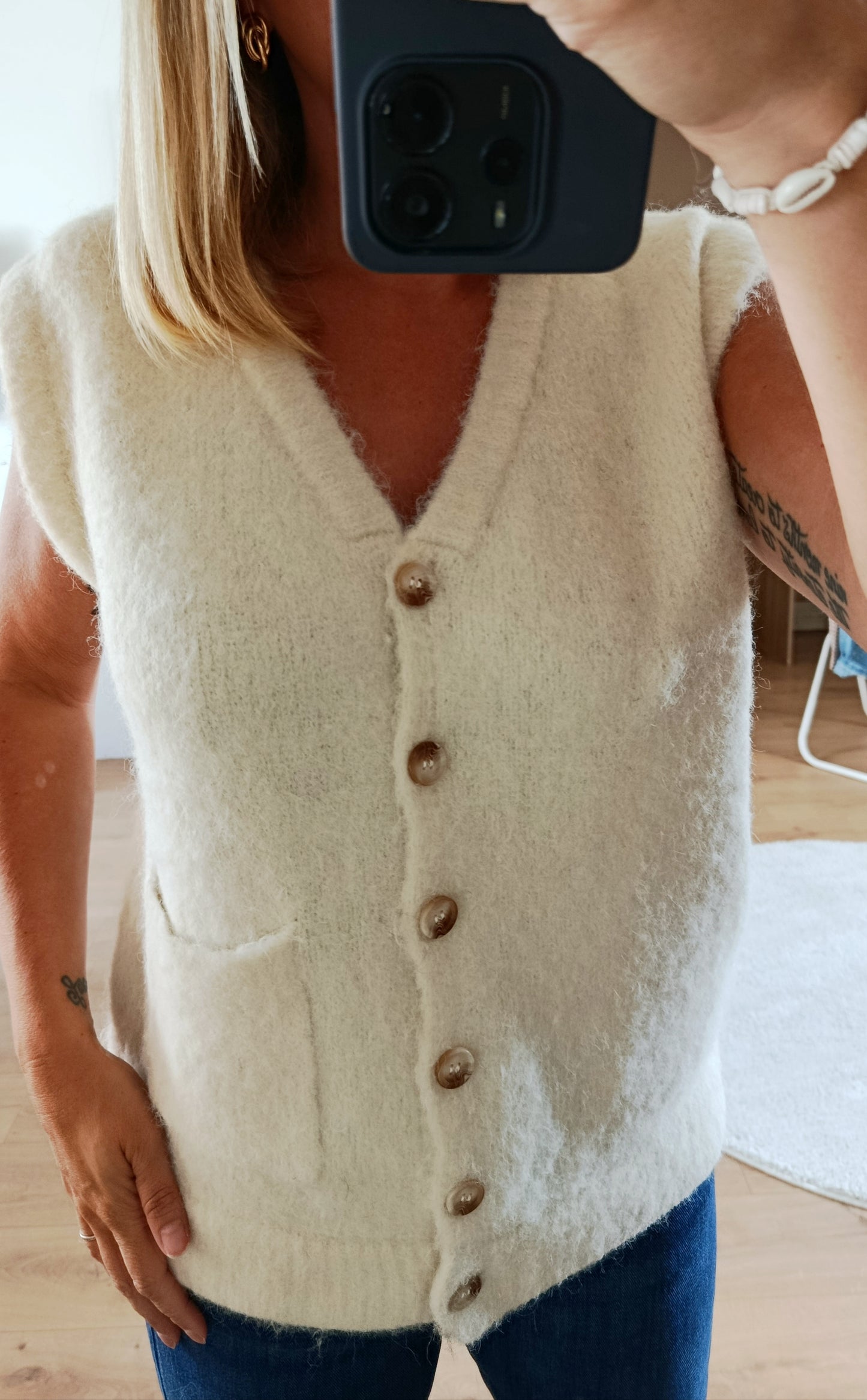 Gilet sans manche Alma
