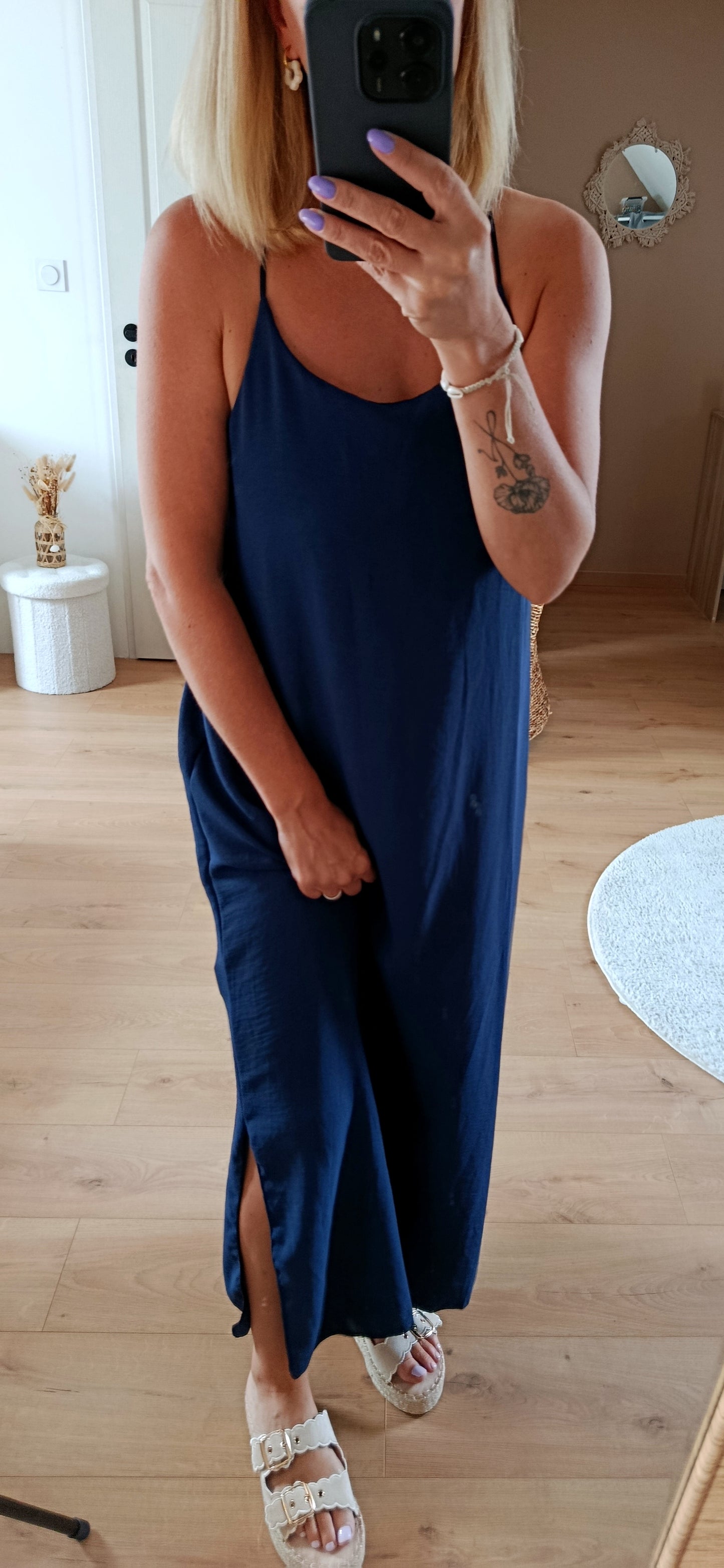 Robe Solène marine
