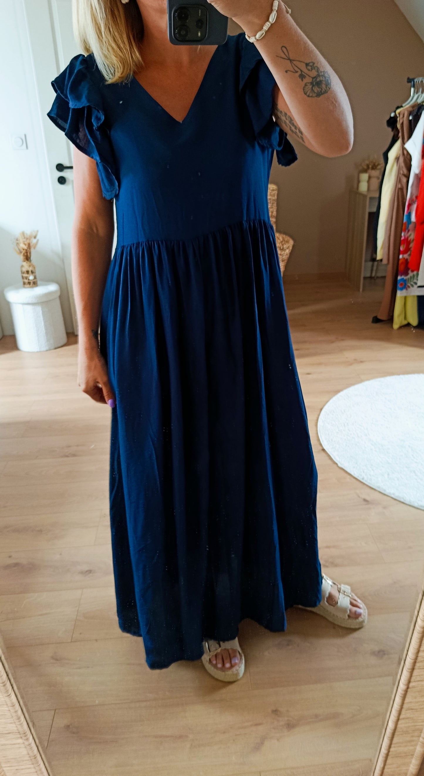 Robe Anaïs marine