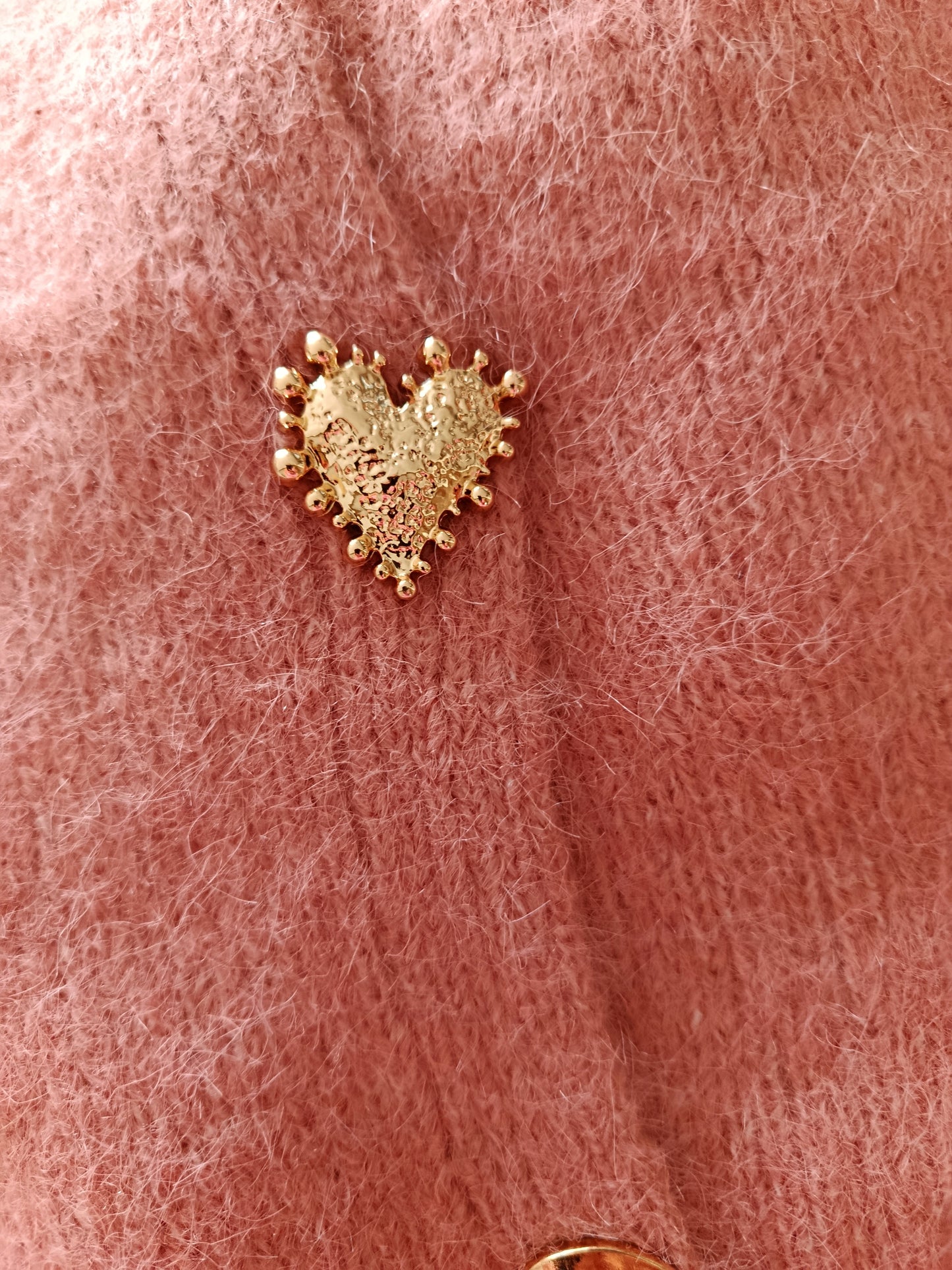 Gilet Cécilia vieux rose