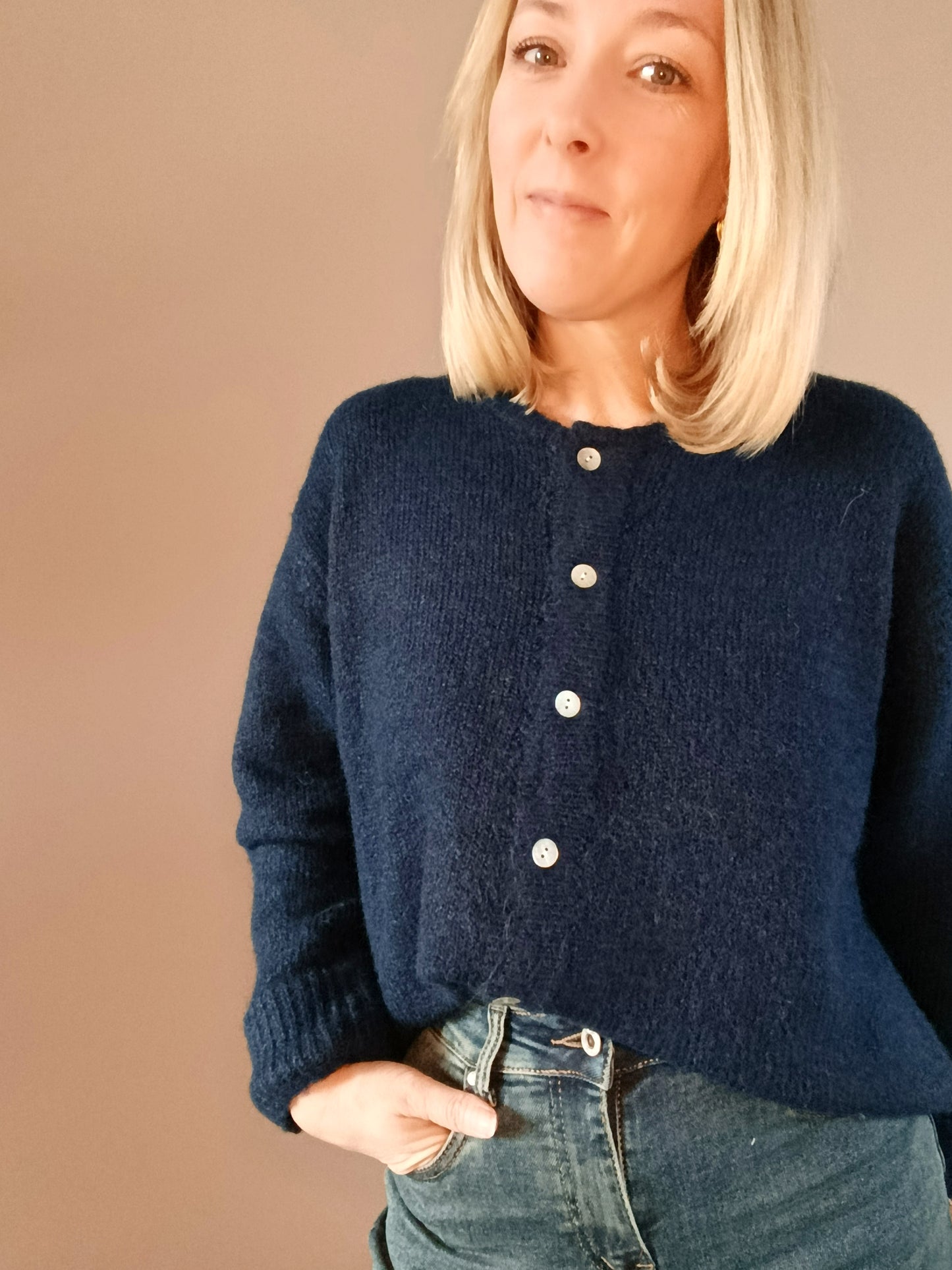 Gilet Mathilde marine