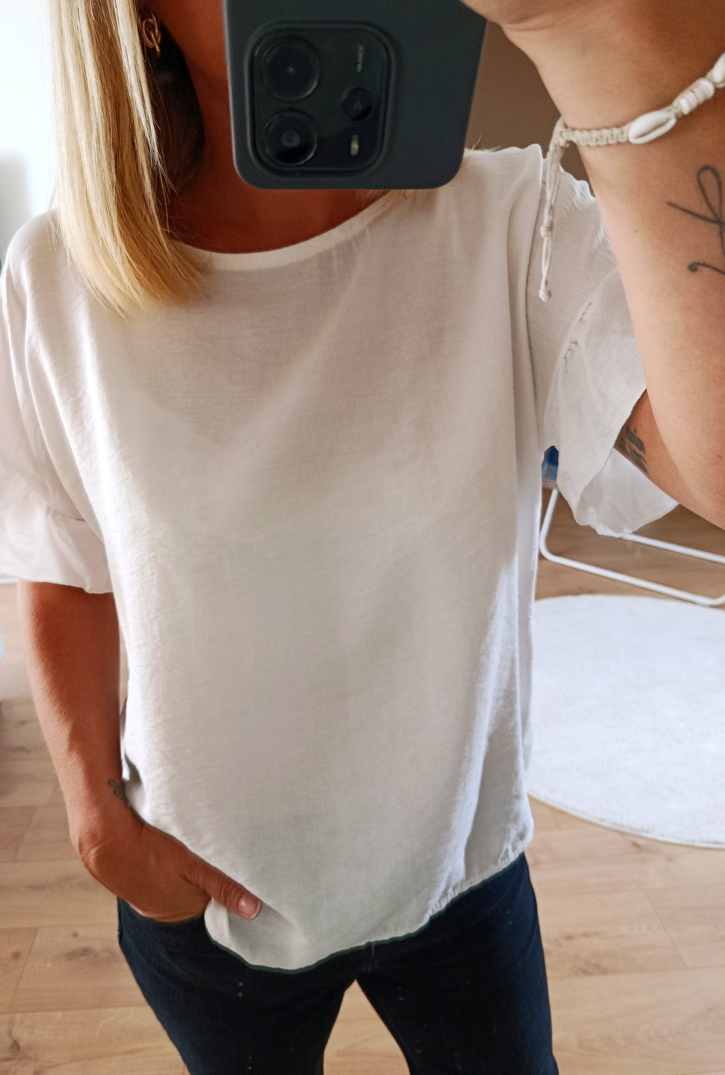 Top Maïa blanc