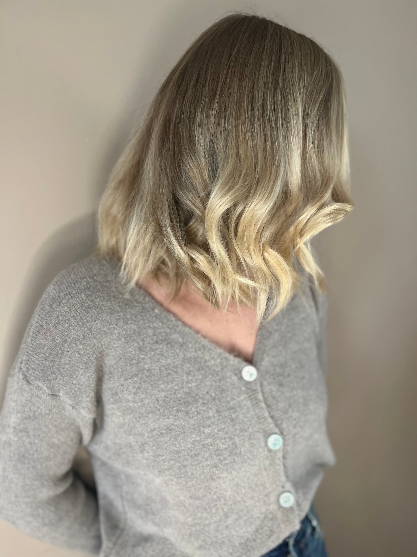 Gilet Célestine taupe