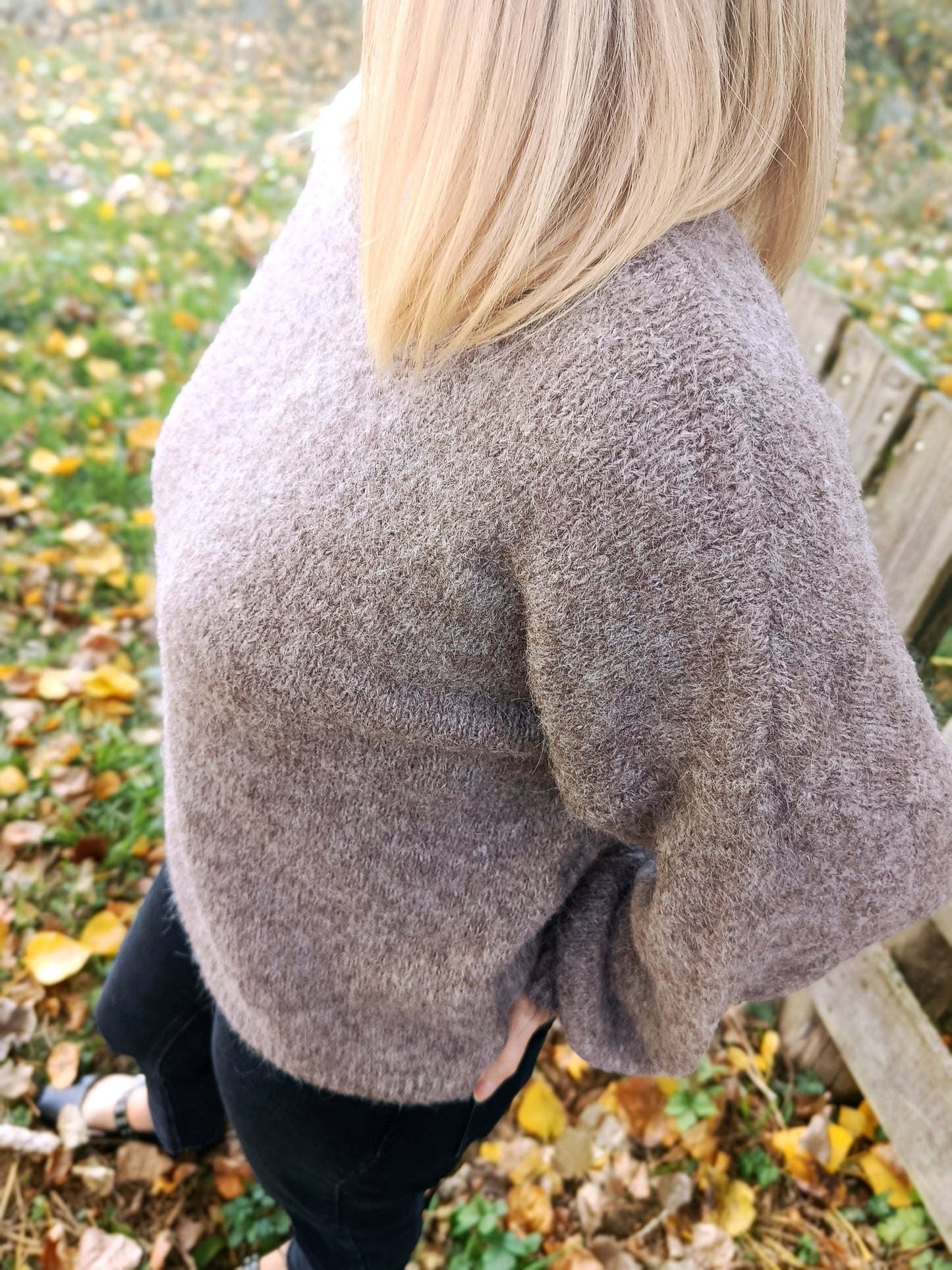 Pull Suzanne marron glacé