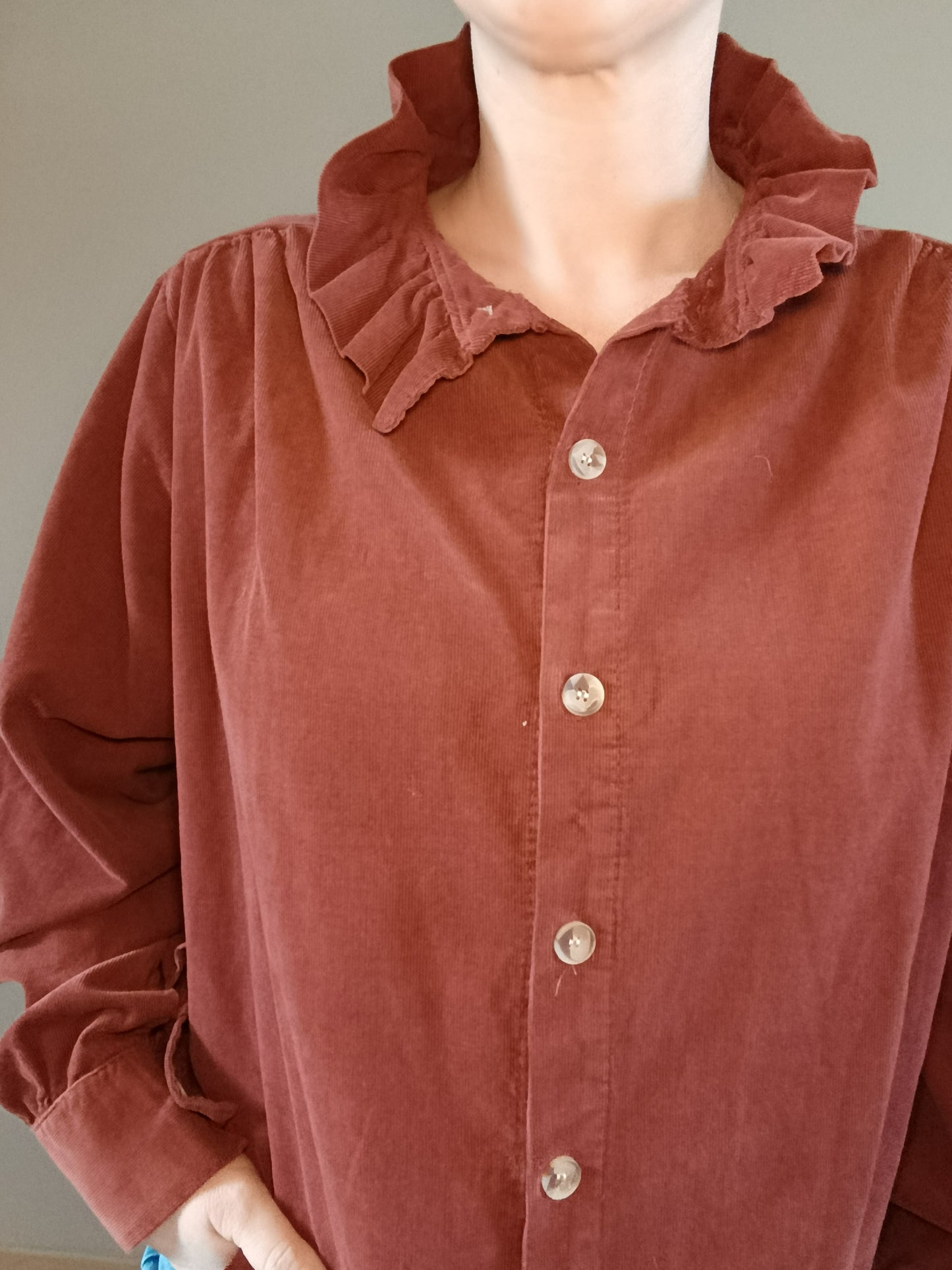 Chemise Henri rouille