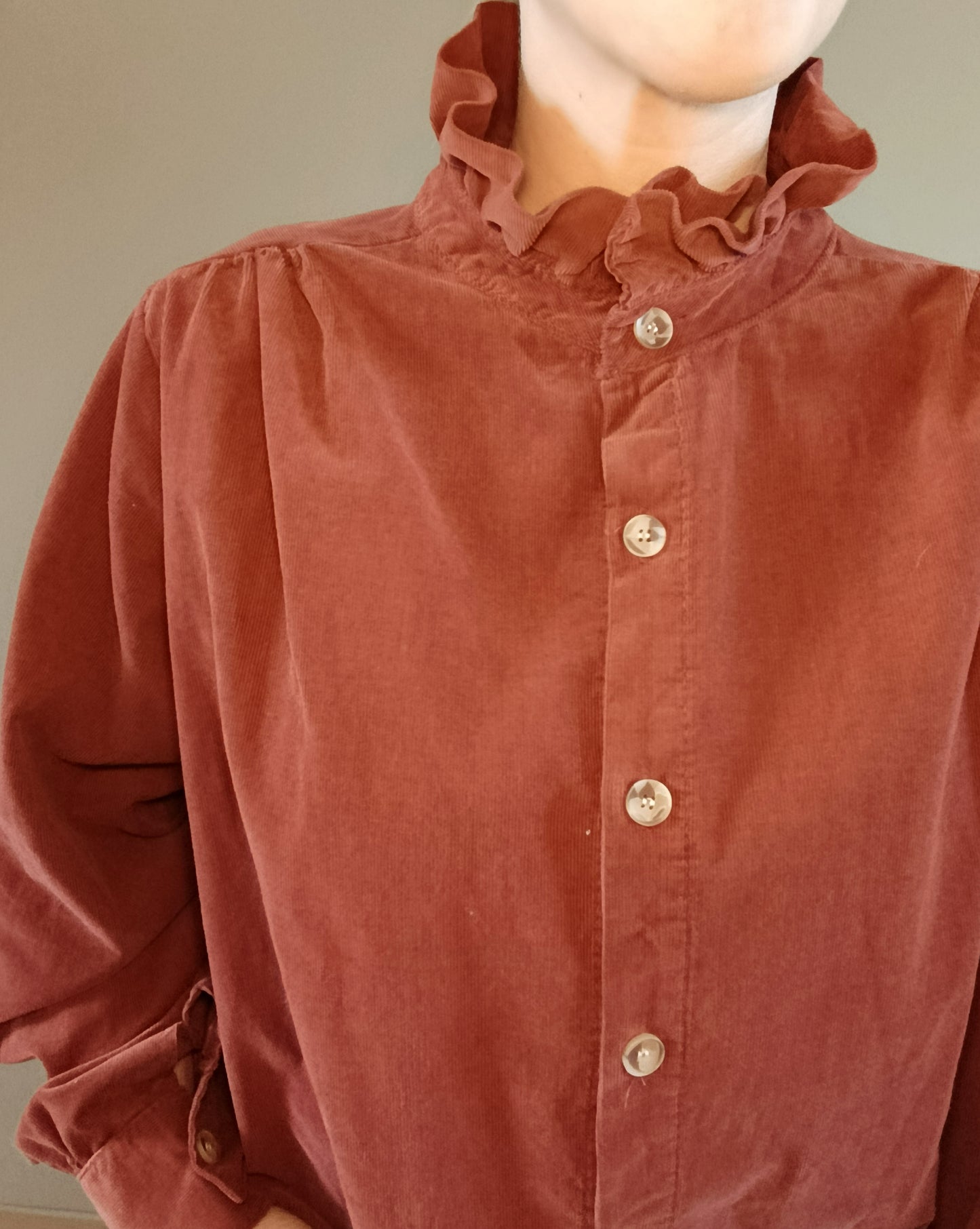 Chemise Henri rouille