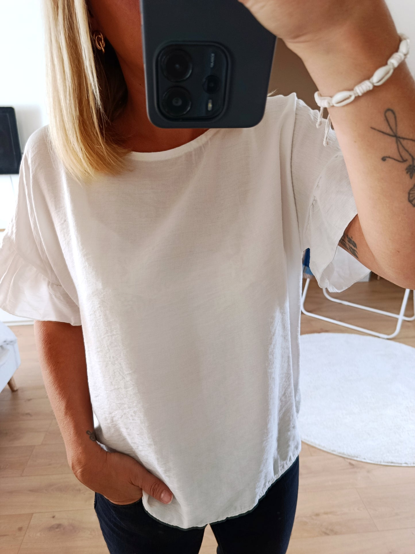 Top Maïa blanc