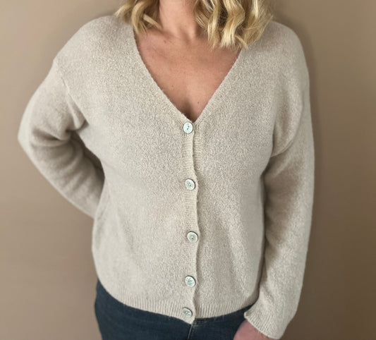 Gilet Célestine beige