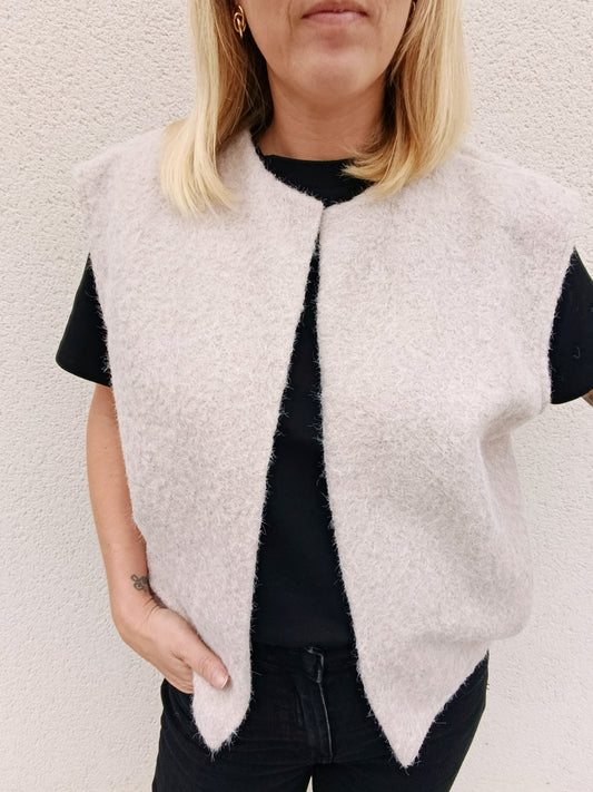 Gilet Malory beige